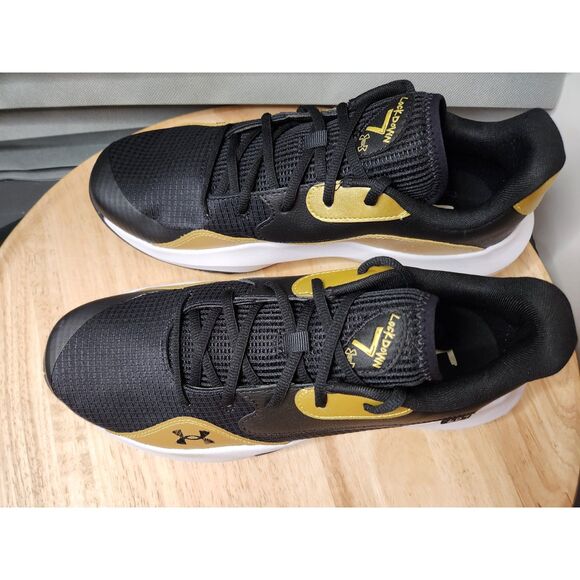 Under Armour Lockdown 7 Low Men's 11.5 EU 45.5 blk/ylw - Picture 8 of 11